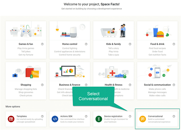 Deploy a Google Action on Azure