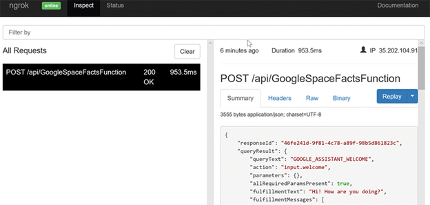 Deploy a Google Action on Azure