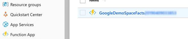Deploy a Google Action on Azure