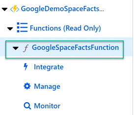 Deploy a Google Action on Azure