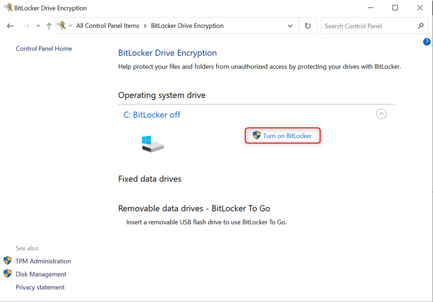 Deploy and Manage BitLocker on Windows Server