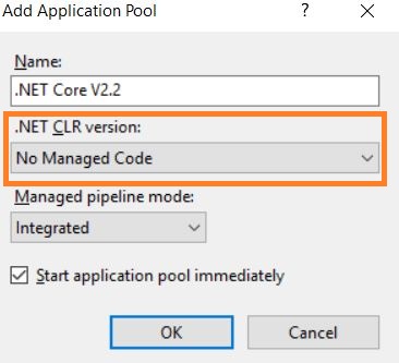 Deploy ASP.NET Core API application In IIS