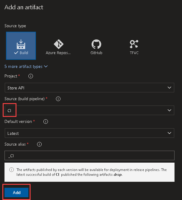 Deploy net api to azure app service through azure devops