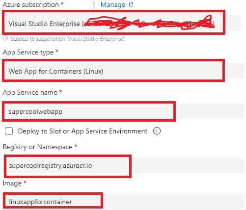Deploy .NET Core Application To Linux Containers On Azure Web App