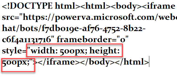 Deploy Power Virtual Agents ChatBot To Any Website