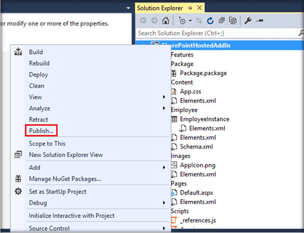 SharePointHostedAddIn