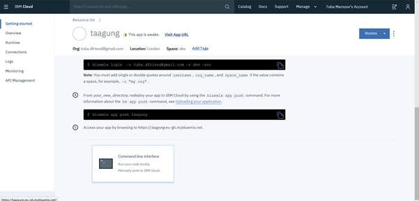 Deploying An App On IBM Cloud With Cloud Foundry