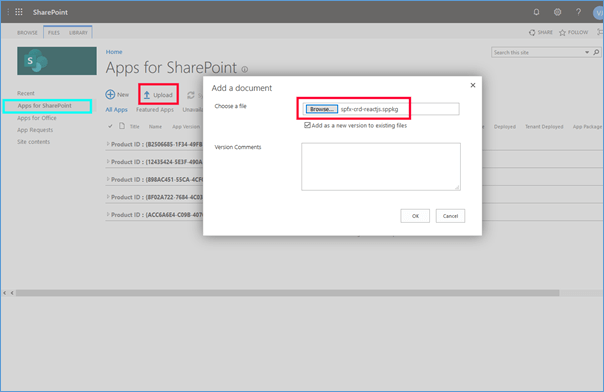 Deploying And Shipping SharePoint Framework (SPFx) Web Parts