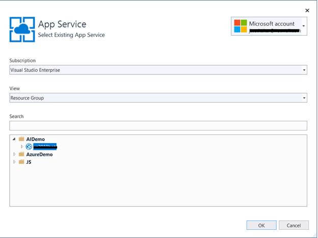 Deploying Bot Application To Azure Using Visual Studio 2019