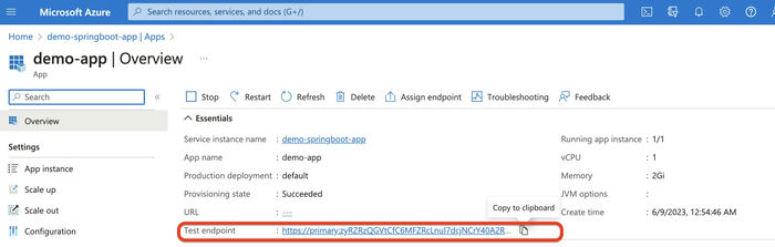 Deploying Springboot applications 