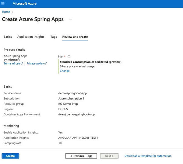 Deploying Springboot applications 