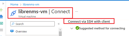 Deploying the LibreNMS Image in Azure