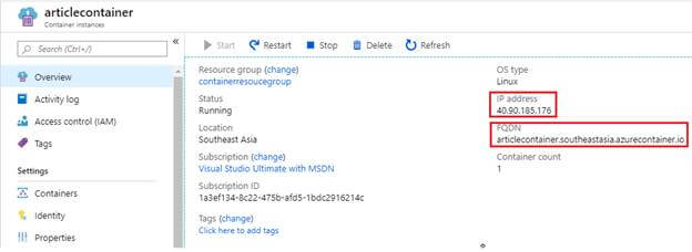 Deploying VM And Container Using Azure Cloud Environment