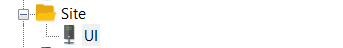 Site UI