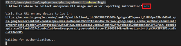 Deployment Of Angular App To Firebase