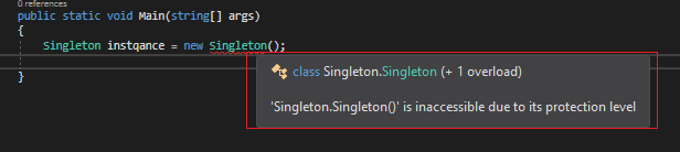 Design Patterns - Singleton