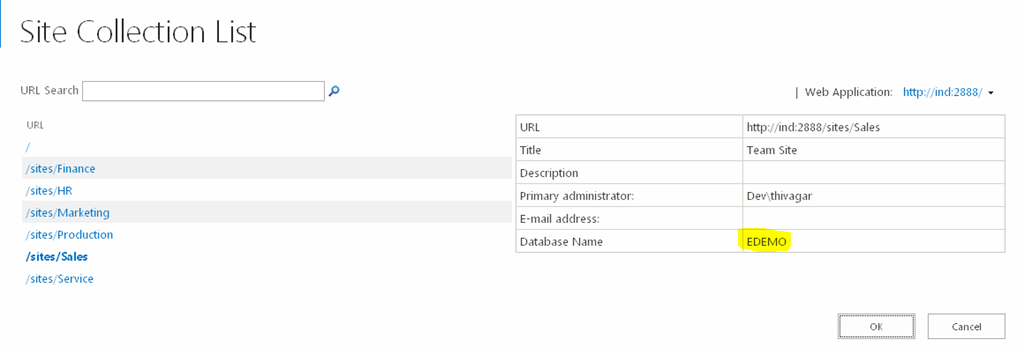 Detach And Attach Content Database From One SPFarm To Another SPFarm