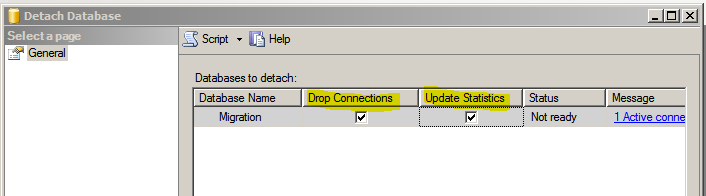 Detach And Attach Content Database From One SPFarm To Another SPFarm
