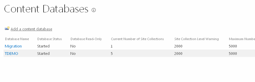 Detach And Attach Content Database From One SPFarm To Another SPFarm