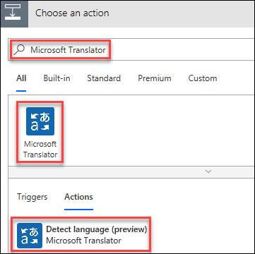 Detect Language And Translate Text Using Microsoft Translator And Microsoft Flow