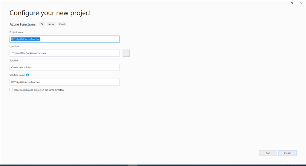 Develop A REST API With Azure Functions Using SQL