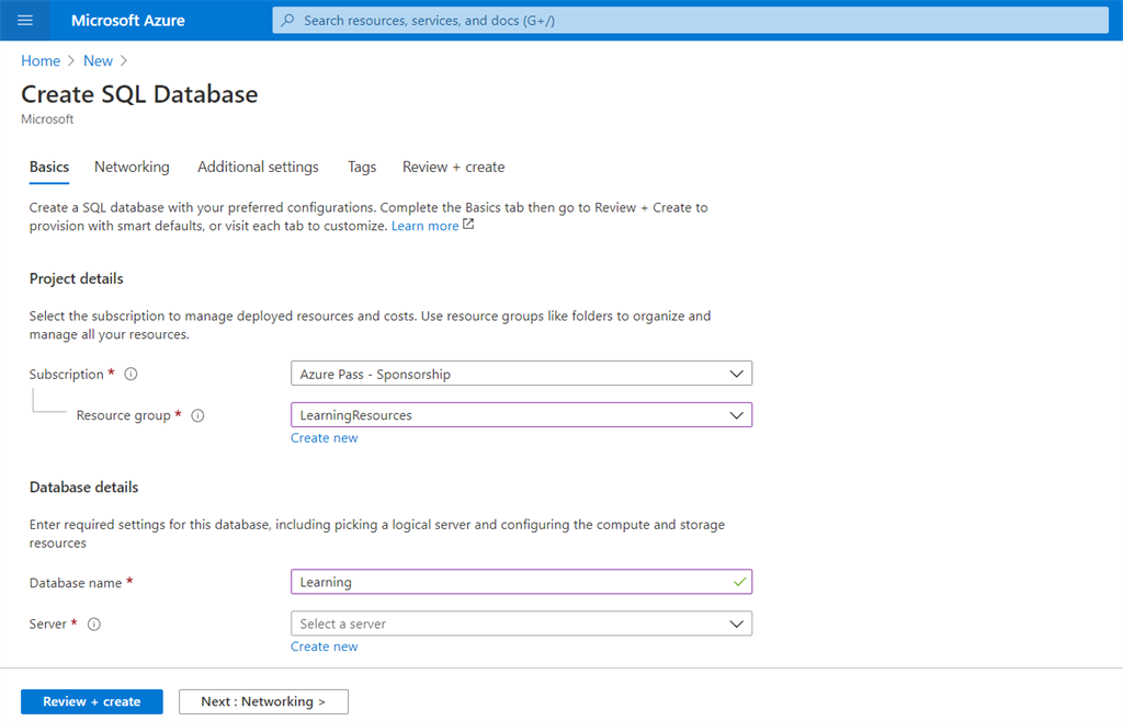 Develop A REST API With Azure Functions Using SQL