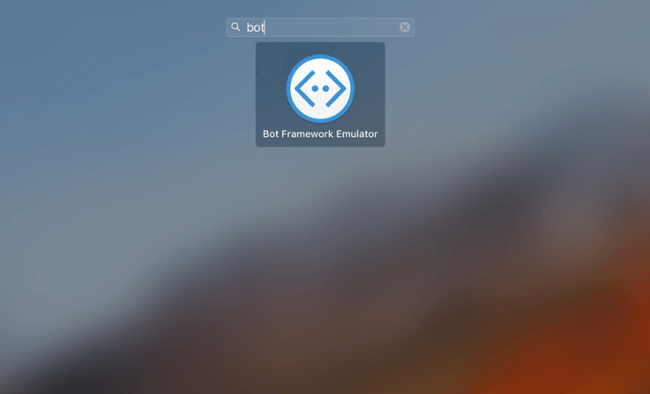 Install Bot Emulator