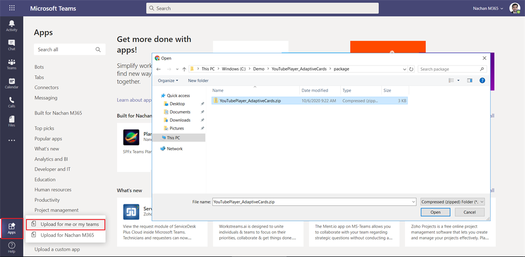 Develop Task Modules For MS Teams With Yo Teams