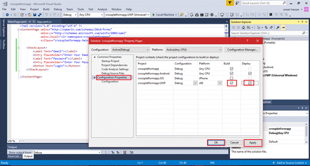 Developing First Cross Platform Mobile App Using Visual Studio 2017