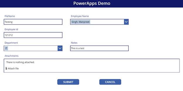 Development On PowerApps For Office 365 