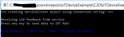 Device To Cloud Communication Using Azure IoT Hub In .NET Core