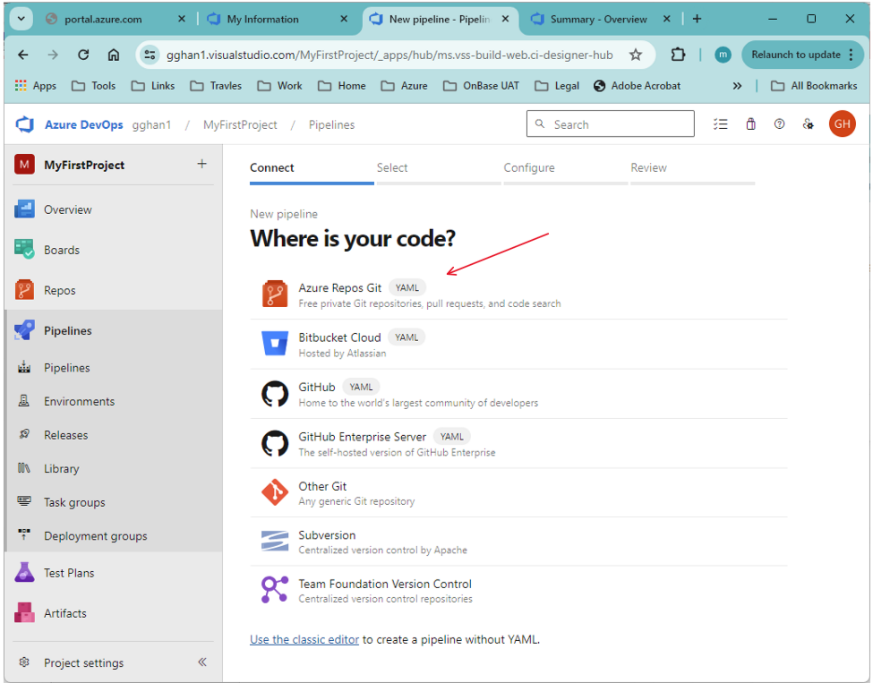 Connect to a Repository Server
