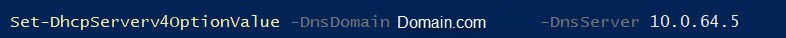 DHCP Role On Windows 2019 Core