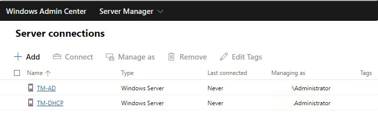 DHCP Role On Windows 2019 Core
