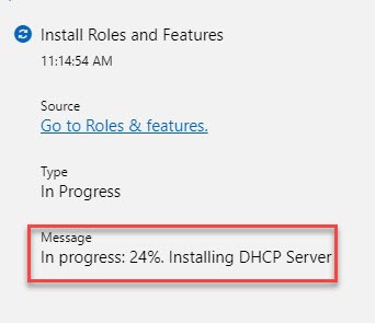DHCP Role On Windows 2019 Core