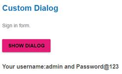 Dialog Window In Angular Using Ignite-UI