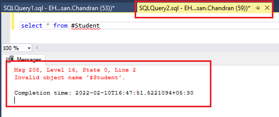 I'm proud Honesty suitcase Difference Between Temp Table, Temp Variable And CTE In SQL Server