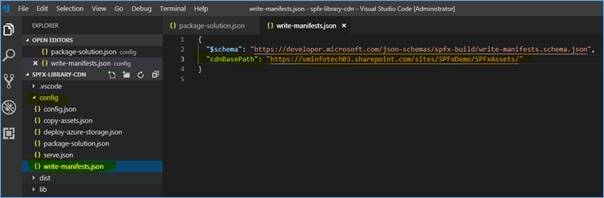 Different CDN options for SharePoint Framework Web Part