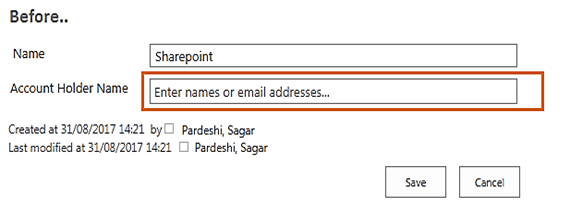 SharePoint People Picker