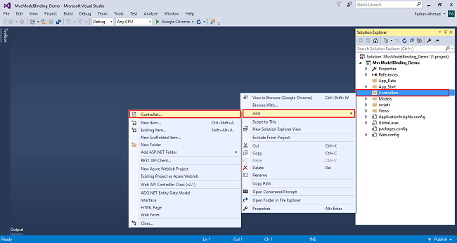 Different Way Of Model Binding In ASP.NET MVC