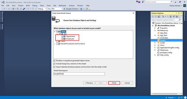 Different Ways Of Render Partial View In MVC