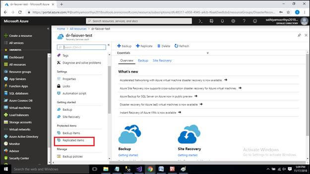 Disaster Recovery For Azure Applications - Failover, Test Failover