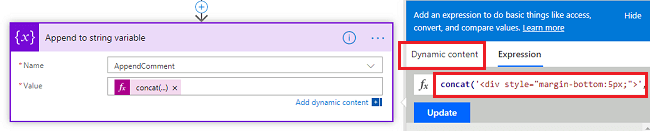 Display Appended Comments Version History from SharePoint List on PowerApps