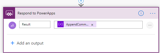 Display Appended Comments Version History from SharePoint List on PowerApps