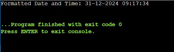 Formatted Date and Time in Java