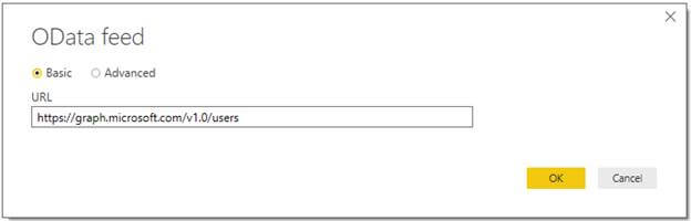 Display Office 365 Data Using MS Graph API In Power BI