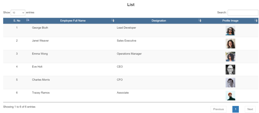 Display SharePoint List Or Library Items Using DataTable JS