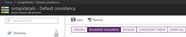 Cosmos DB Consistency