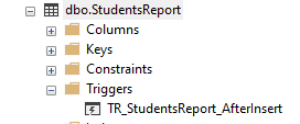 DML Trigger in SQL Server