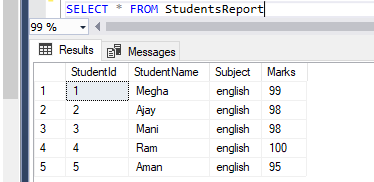 DML Trigger in SQL Server
